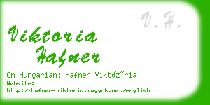 viktoria hafner business card